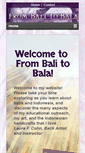 Mobile Screenshot of frombalitobala.com